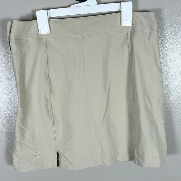 Under Armour Performance Skirt Tan Size 6 - Picture 1 of 7